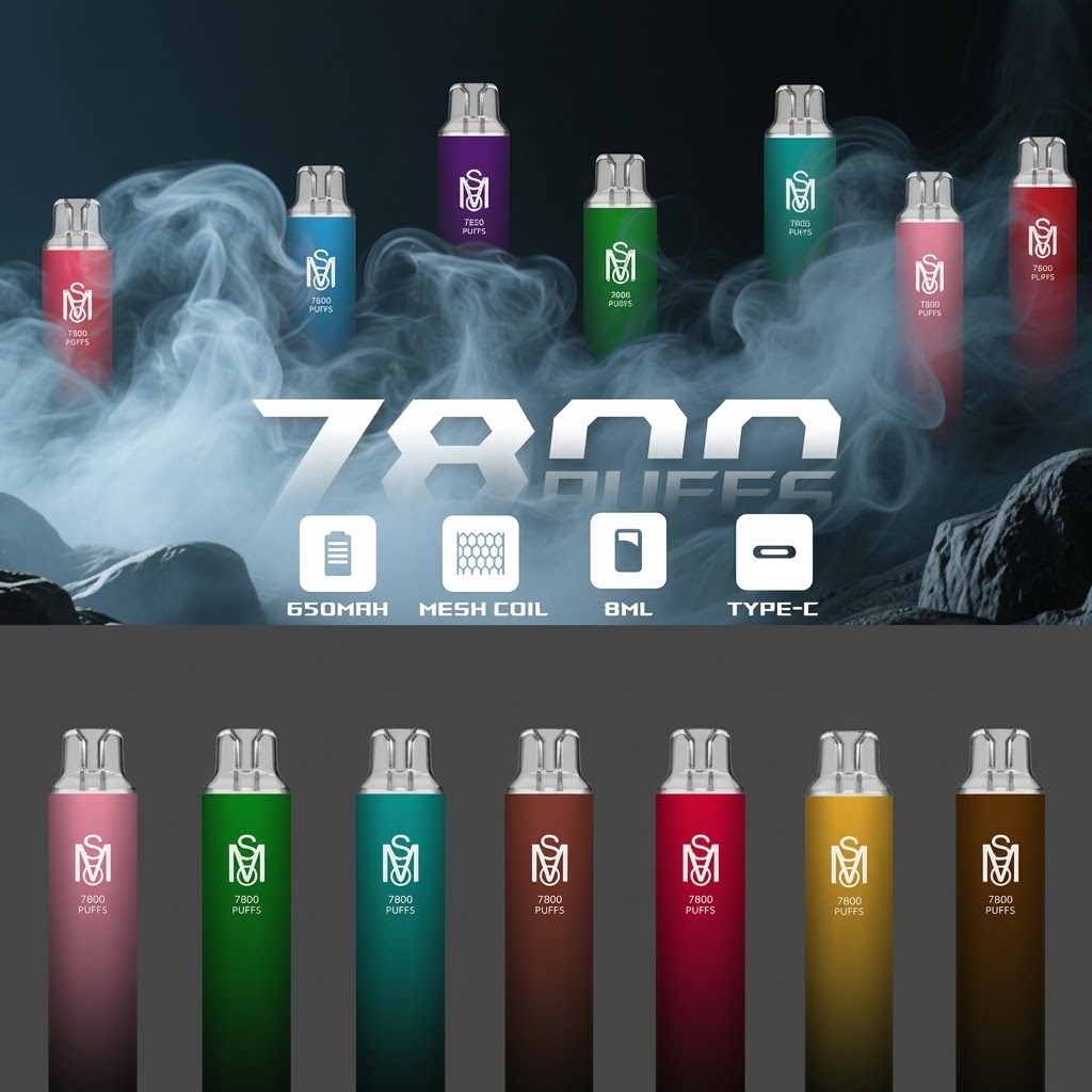 Mso 7800 口｜拋棄式電子煙 14ml大容量 穩定霧化 吸氣即啟動