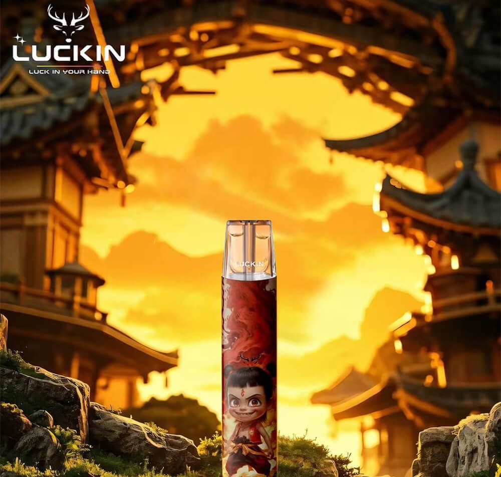 Luckin限量款主機 幸運煙桿 Kitty猫/史迪仔/叮噹貓/蠟筆小新/哪吒聯名電子煙主機 台灣現貨 711到付|煙潮商城