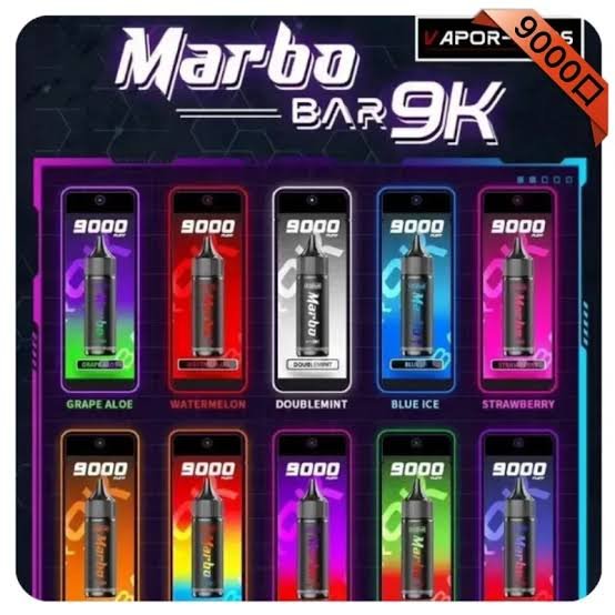 Marbo Bar 9000 Puffs拋棄式電子煙 一次性霧化棒 泰國爆款 台灣現貨 711到付|煙潮商城