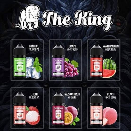 THE KING煙油 王者小煙煙油 電子煙果汁推薦 30ml 40mg/50mg 有無涼無丁款 711到付|煙潮商城